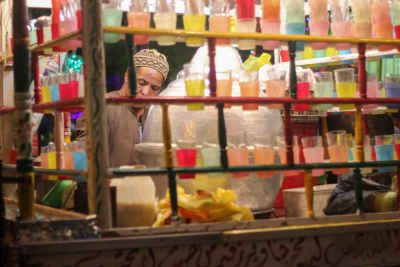Hummus Al Sham Street Vendor Stall, Cairo