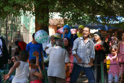 Eid Celebration at Cairo Zoo, Giza