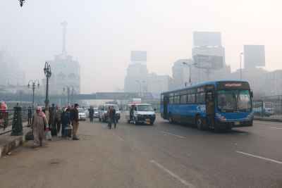 Ramses Street Morning Commute in Cairo
