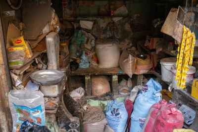 Traditional Legume and Dry Goods Shop, Historic Cairo