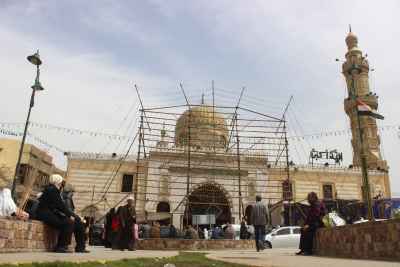 Scene from el Sayyeda Nafisa Mawlid – Traditional Celebration in Cairo, Egypt 1