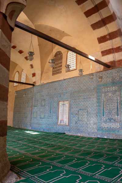 Side View of the Blue Mosque (Amir Aqsunqur Mosque) in Cairo 17