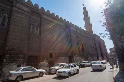 Sultan Hassan Mosque and Surroundings in Old Cairo 1