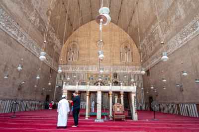 Sultan Hassan Mosque – Prayer Hall Interior in Old Cairo 1