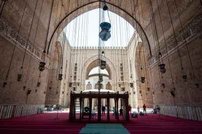 Sultan Hassan Mosque – Prayer Hall Interior in Old Cairo 2