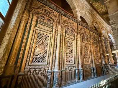 The Tomb of Muhammad Ali Inside the Muhammad Ali Mosque – Detail View