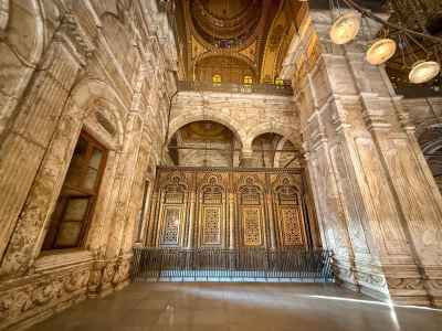 The Tomb of Muhammad Ali Pasha Inside the Muhammad Ali Mosque, Cairo