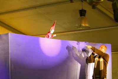 Traditional Aragoz Puppet Show at Cairo International Book Fair