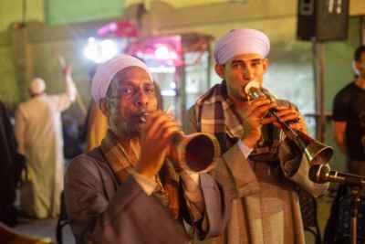 Traditional Musicians Performing at Mulid el Sayyeda Zaynab 2017 -3