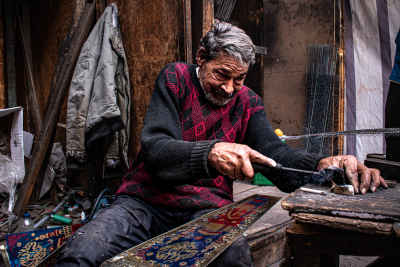 Tin Ramadan Lantern Maker in El Darb El Ahmar