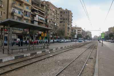 Waiting at the Old Tram Station, Heliopolis (Masr el Gedida) – Cairo