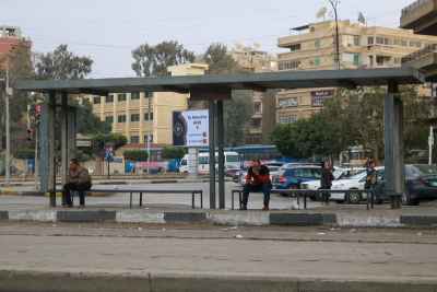 Waiting at the Old Tram Station, Heliopolis (Masr el Gedida) – Cairo 2
