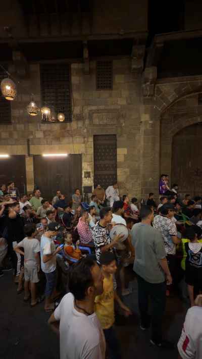 Football Gathering, Al-Gamaliya Historic District Cairo
