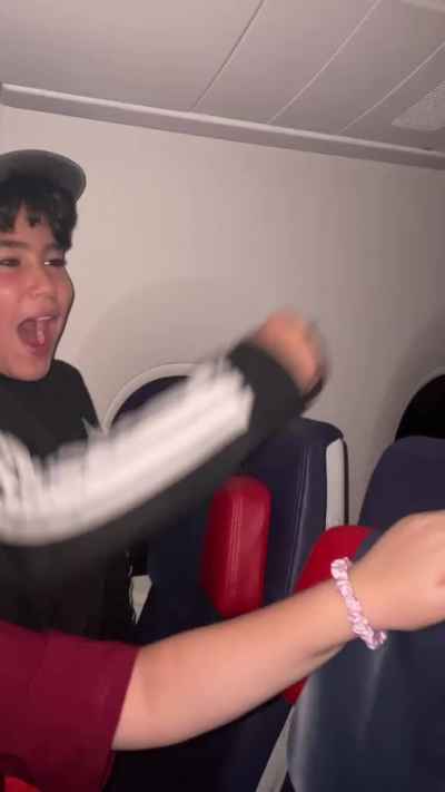 Egyptian Fan Celebrates Goal Mid-Flight, World Cup 2026