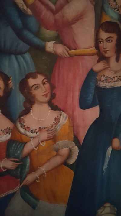 Persian Room Oil Painting, Gayer-Anderson Museum Cairo