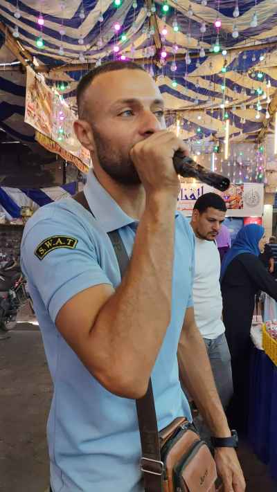 Street Vendor Calling Prices, Moulid Al-Nabi Sweets Market Ramses