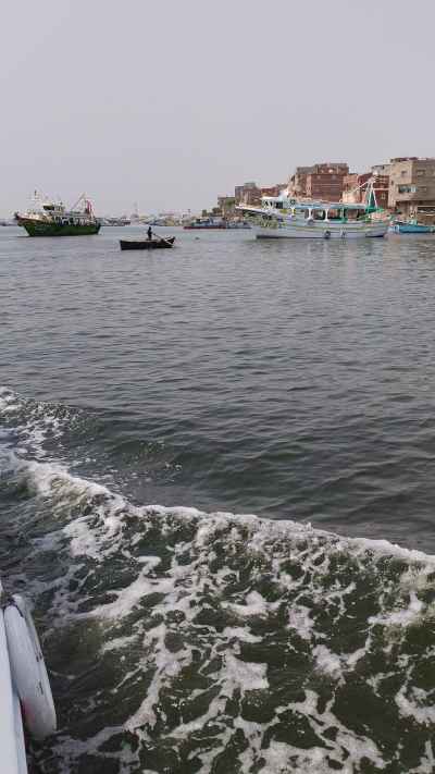 Fishing Boats and Shipyard, Ezbet El-Borg Damietta