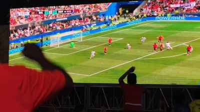 Eruption of Joy as Egypt Scores Against Belgium at FIFA World Cup 2026