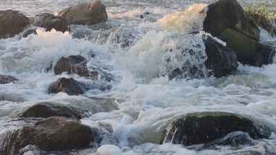 Nile River Rapids Over Rocks, Al-Qanater Al-Khayreya