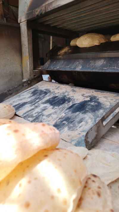 Baladi Bread Baking Machine, Near Qalawun Complex Cairo