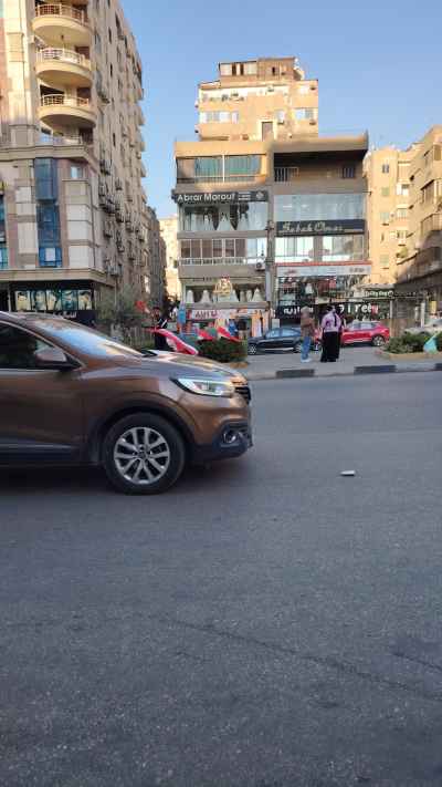 Egypt Flag Street Vendors, Abbas El Akkad Nasr City