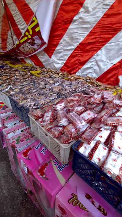 Moulid Sweets Vendor Stall, Al-Abbaseya Cairo