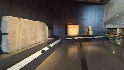 Grand Egyptian Museum Interior Artifacts Hall, Giza