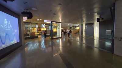 Grand Egyptian Museum Interior Corridor, Giza