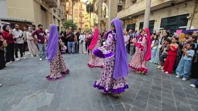 Folkloric Fallahi Costume Parade, Sharia El-Sherrifein Cairo