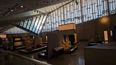 Grand Egyptian Museum Interior Hall, Giza