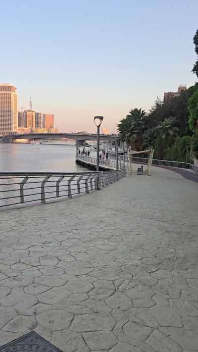 Nile Corniche Waterfront Promenade, Zamalek Cairo