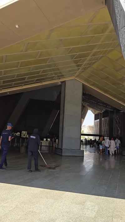 Grand Egyptian Museum Main Entrance, Giza