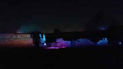 Giza Pyramids Sound and Light Show Night