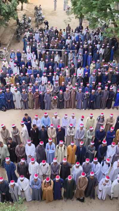 Al-Azhar School Morning Assembly, Qena Upper Egypt