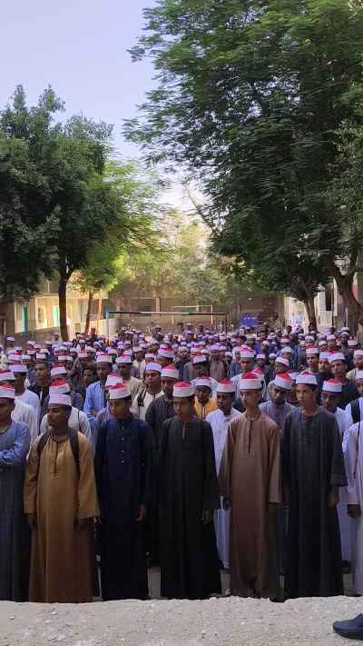 Al-Azhar School Morning Assembly, Qena Upper Egypt