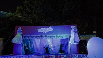 “El Leila El Kebira” Puppet Show During Eid Celebration