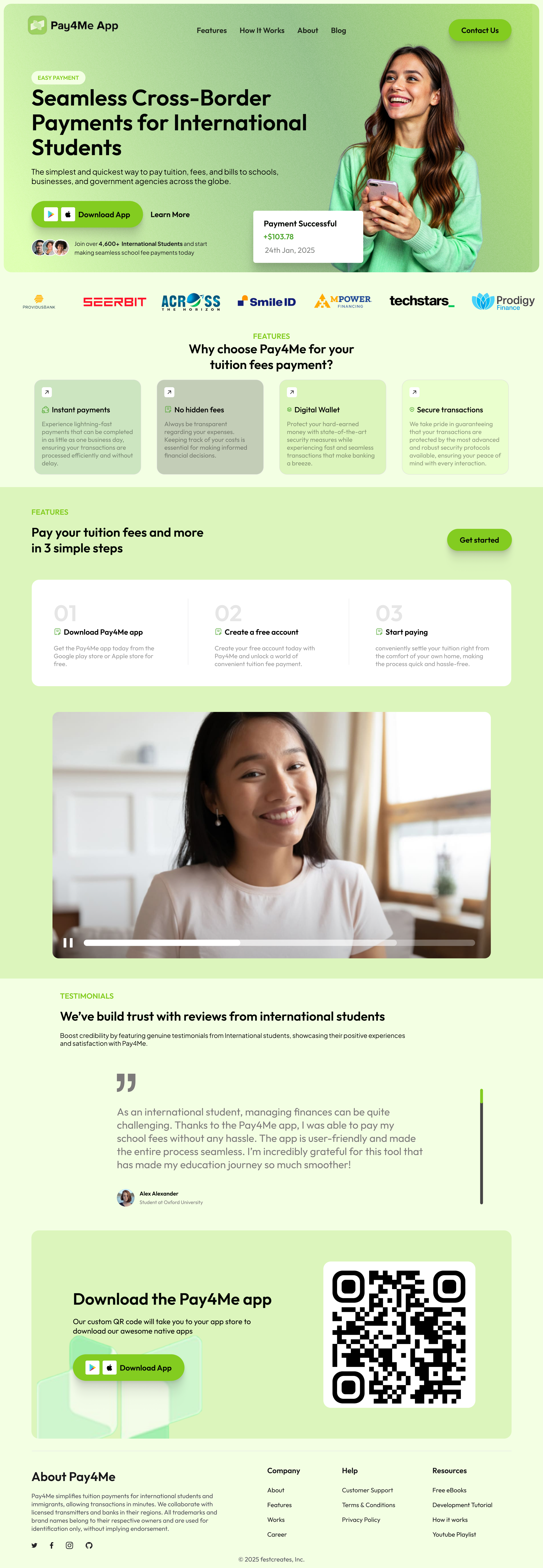 Pay4Me App — Cross-Border Student Payments