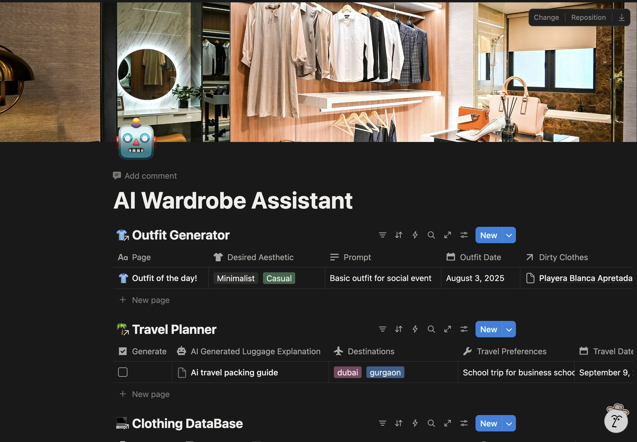 AI Wardrobe & Travel Assistant