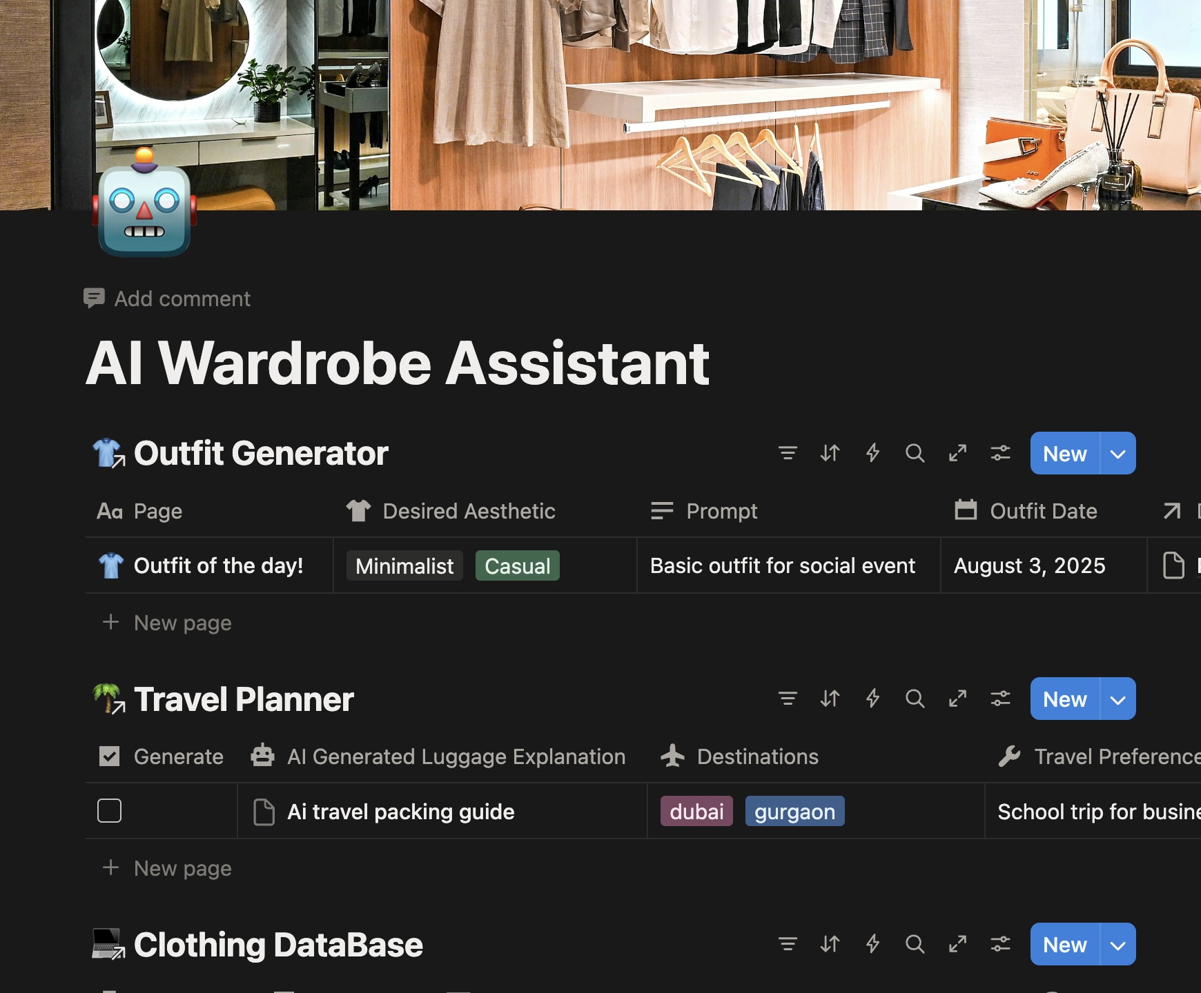 AI Wardrobe Assistant
