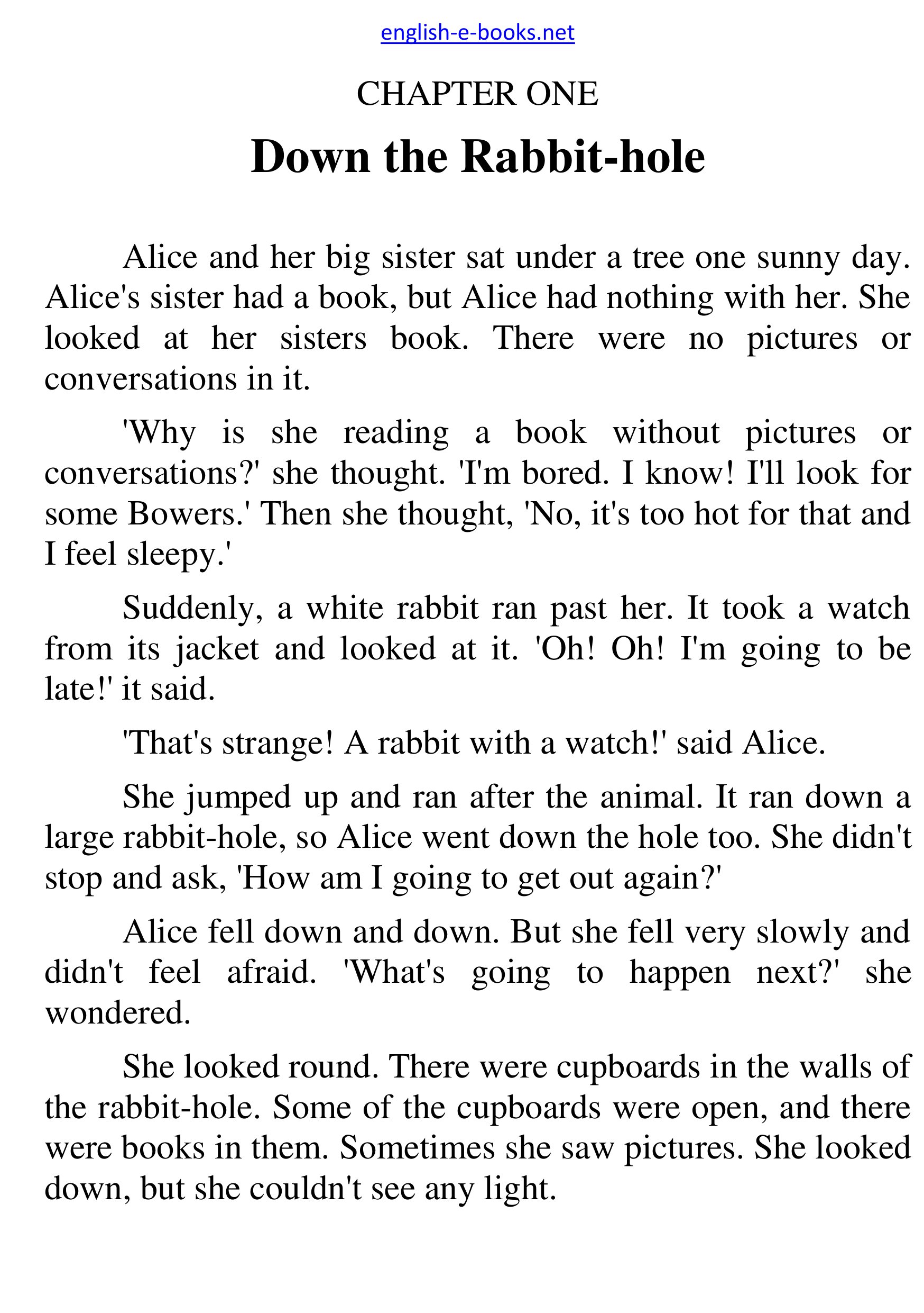 Alice in wonderland lewis carroll