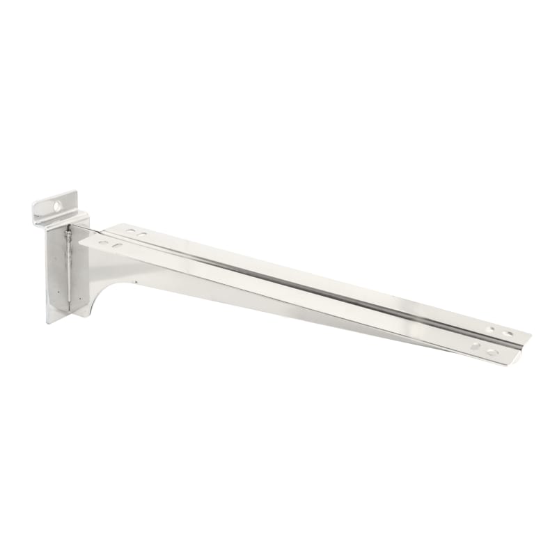 Soporte para vidrio para tablero ranurado