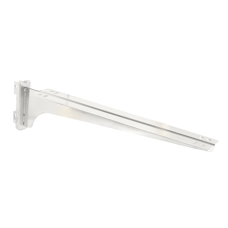 Soporte para vidrio para perfil doble perforado