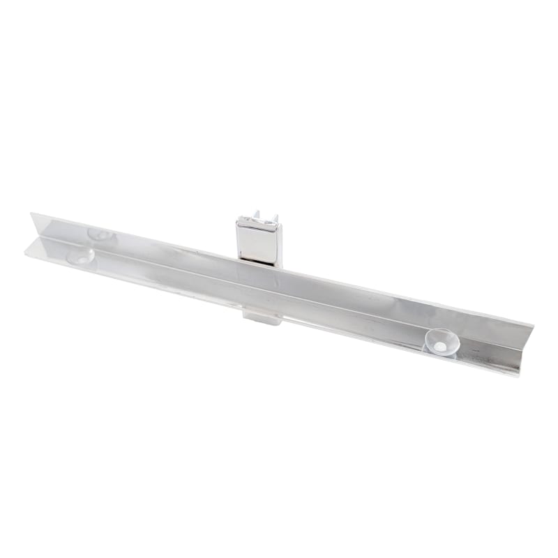 Soporte para vidrio 300 mm para tubo doble perforado interior