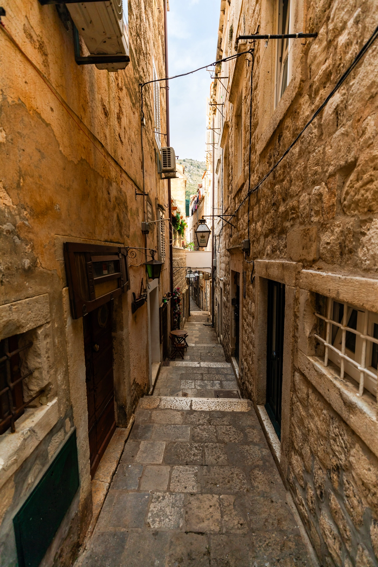 Charming Alleyway in Dubrovnik's Old Town