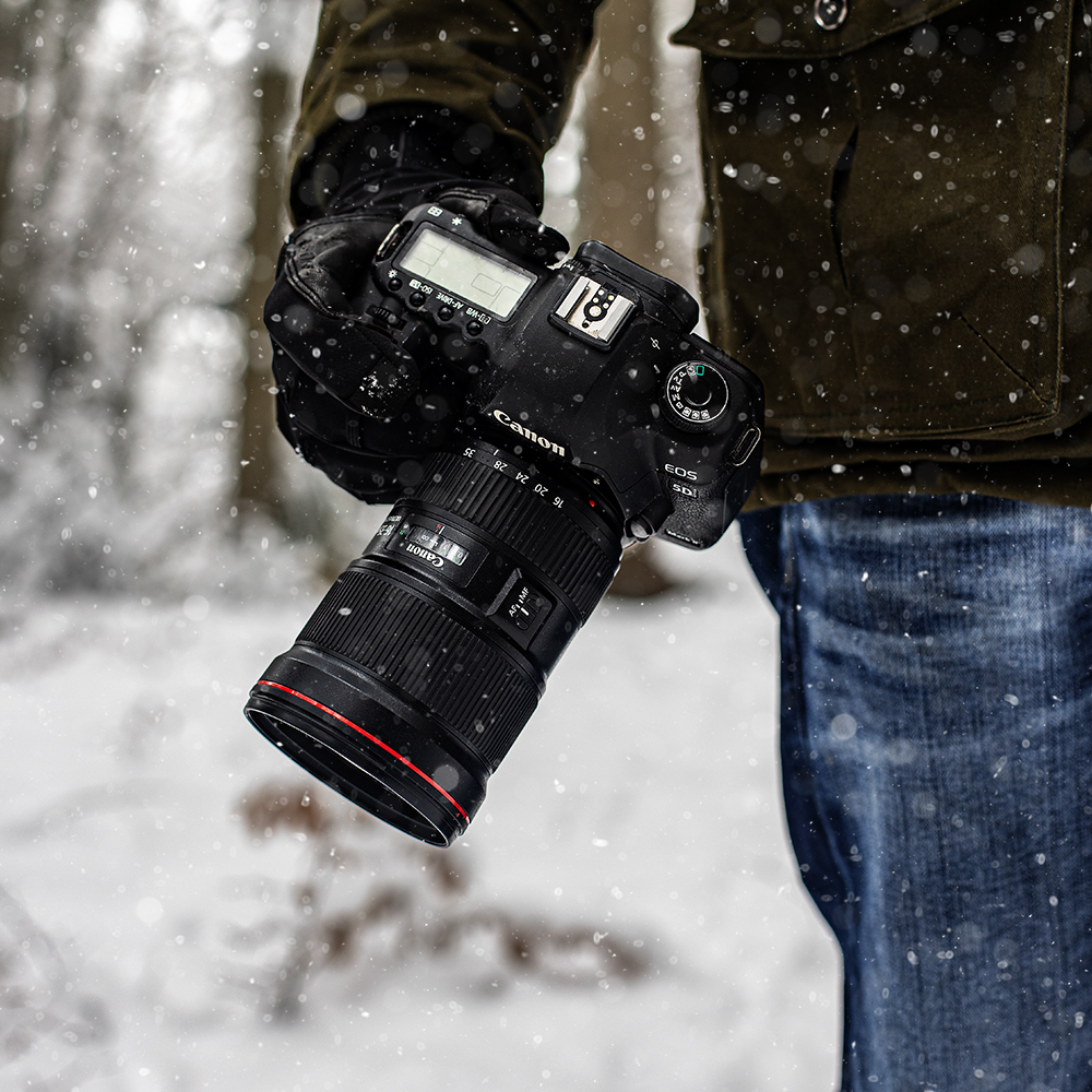 Canon EF 16-35mm wide-angle lens