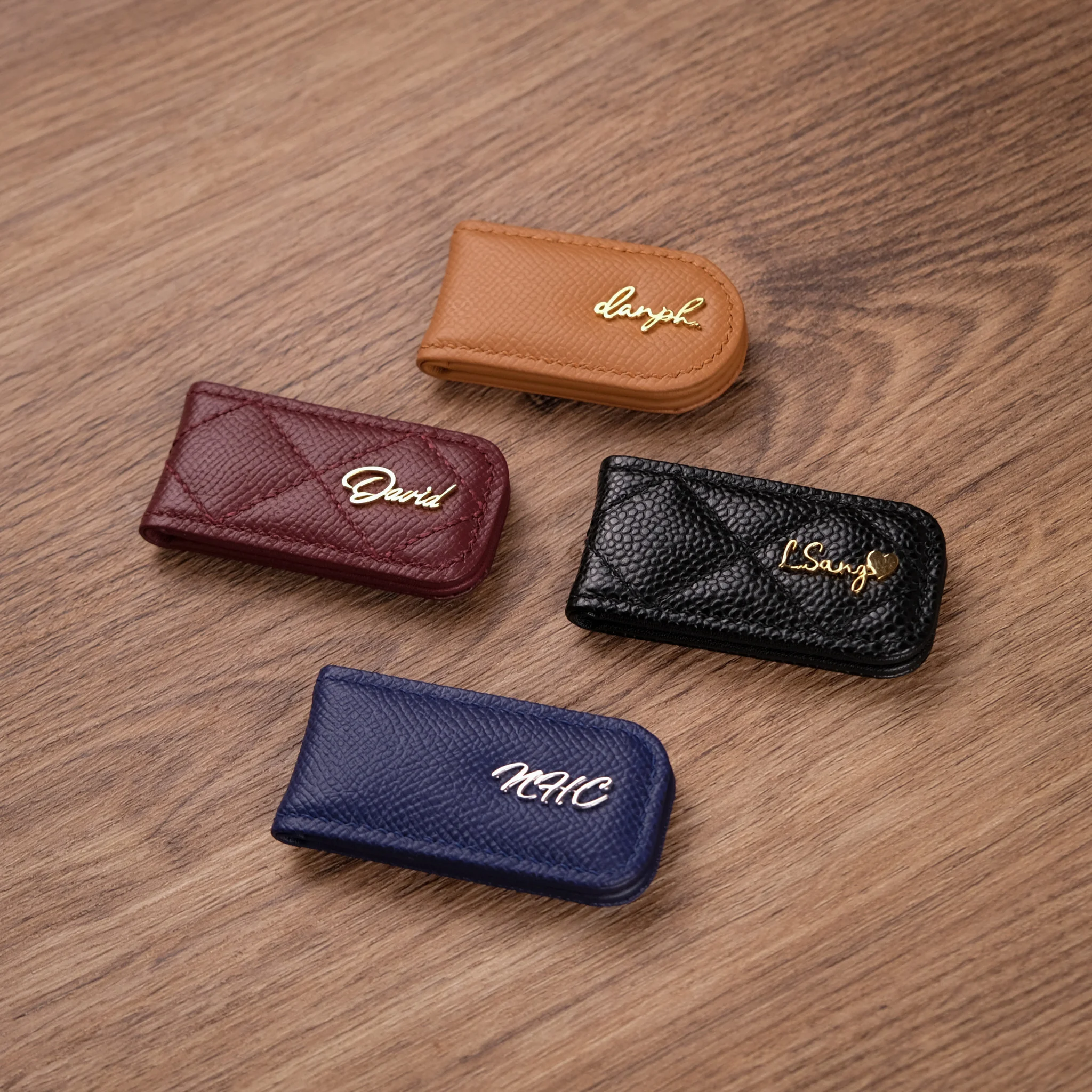 Ảnh Studio Money Clip - Koi Leather
