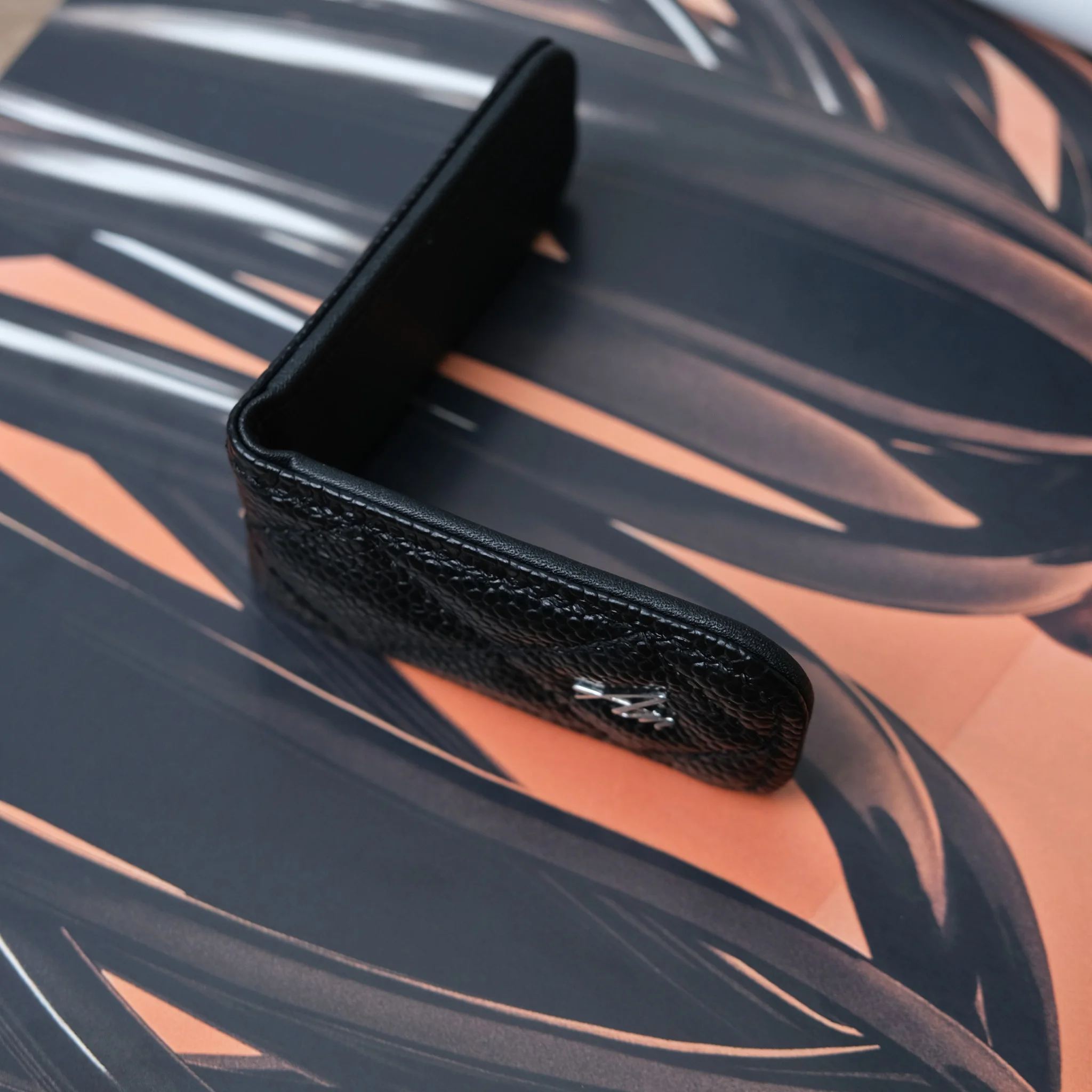 Ảnh Studio Money clip tag bạc - An - Koi Leather
