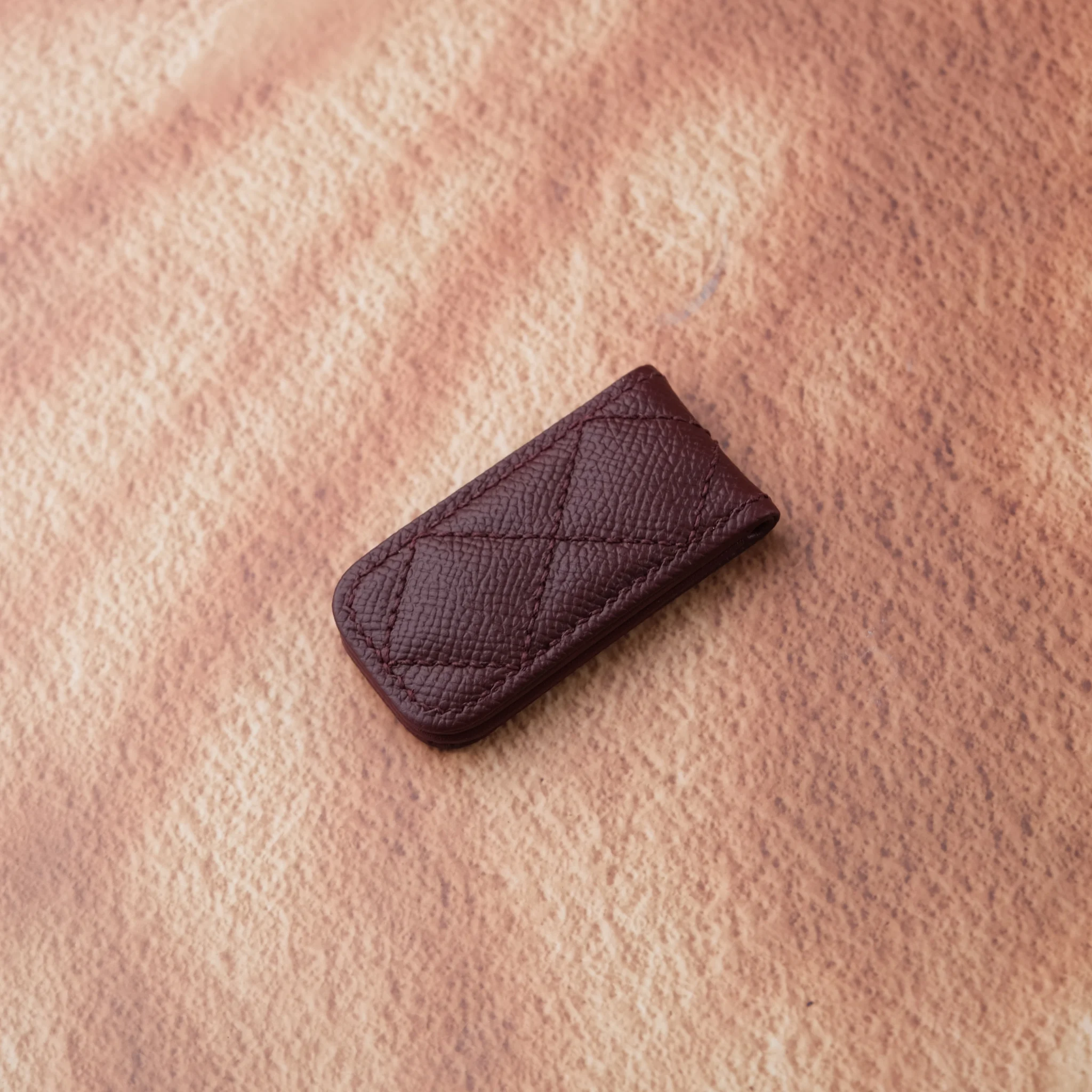 Ảnh Studio Money clip Epsom nini - Koi Leather