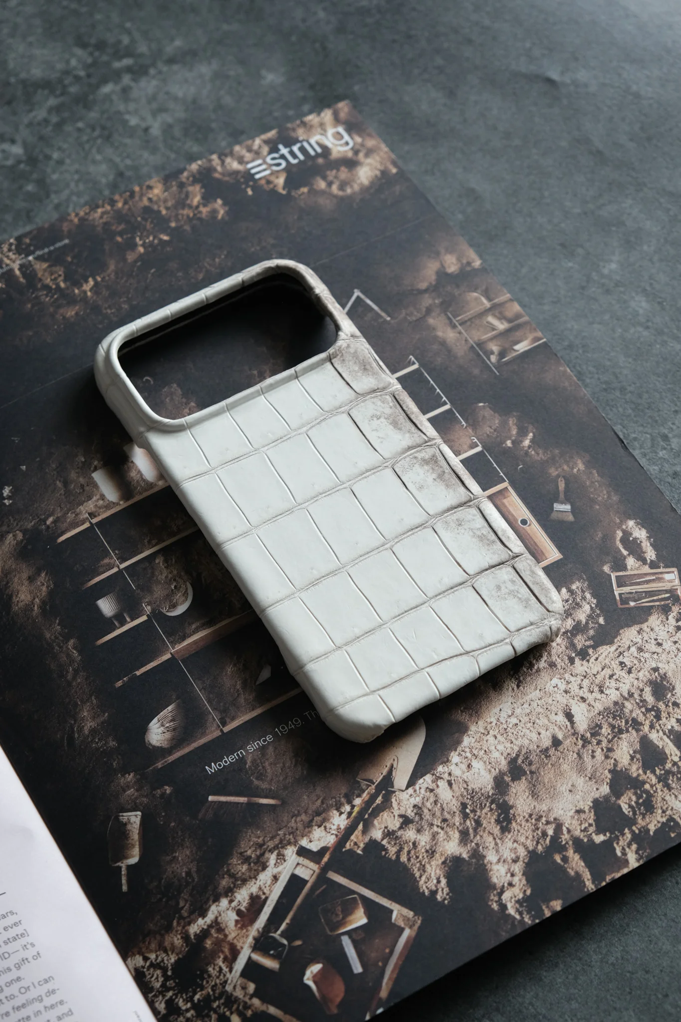 Ảnh Studio Ốp lưng iphone cá sấu Himalaya - Koi Leather