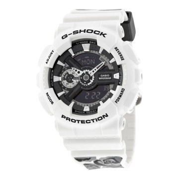 all white g shock